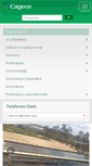 Mobile Screenshot of cagece.com.br